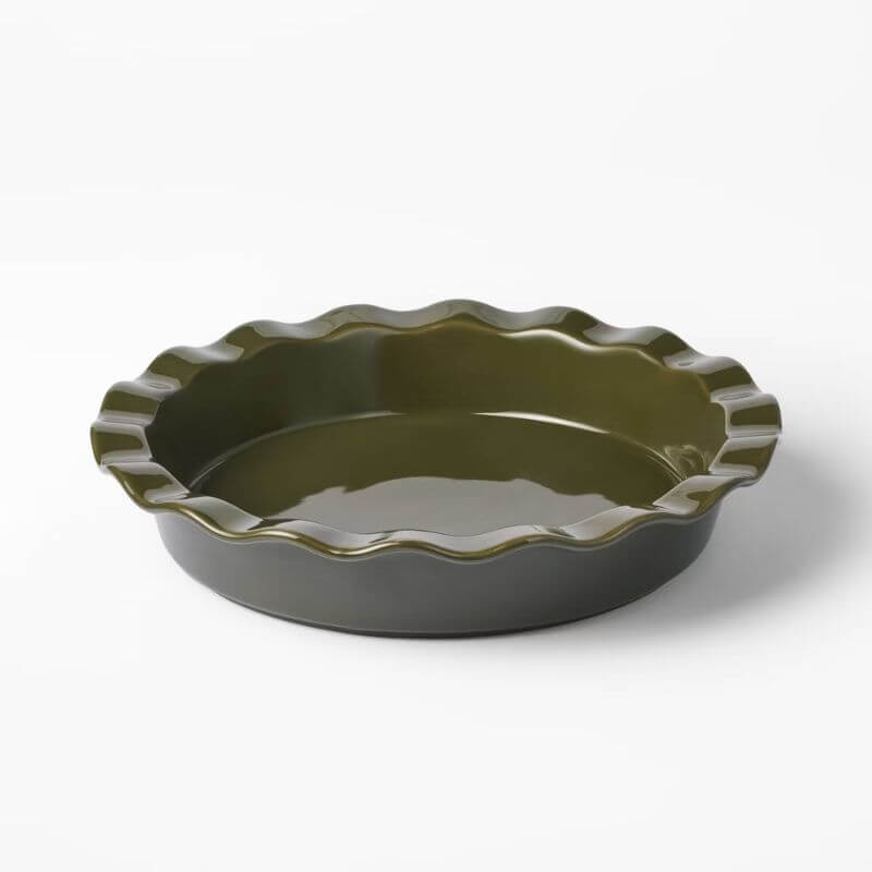 Stoneware Ruffle Pie Dish