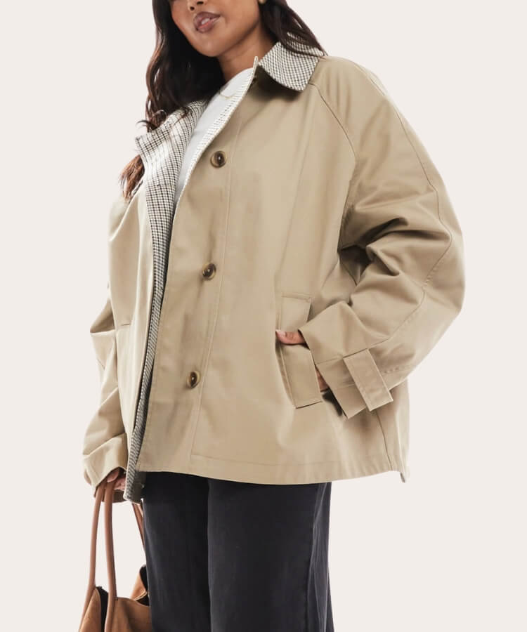 Curve Cape Trench with Liner
