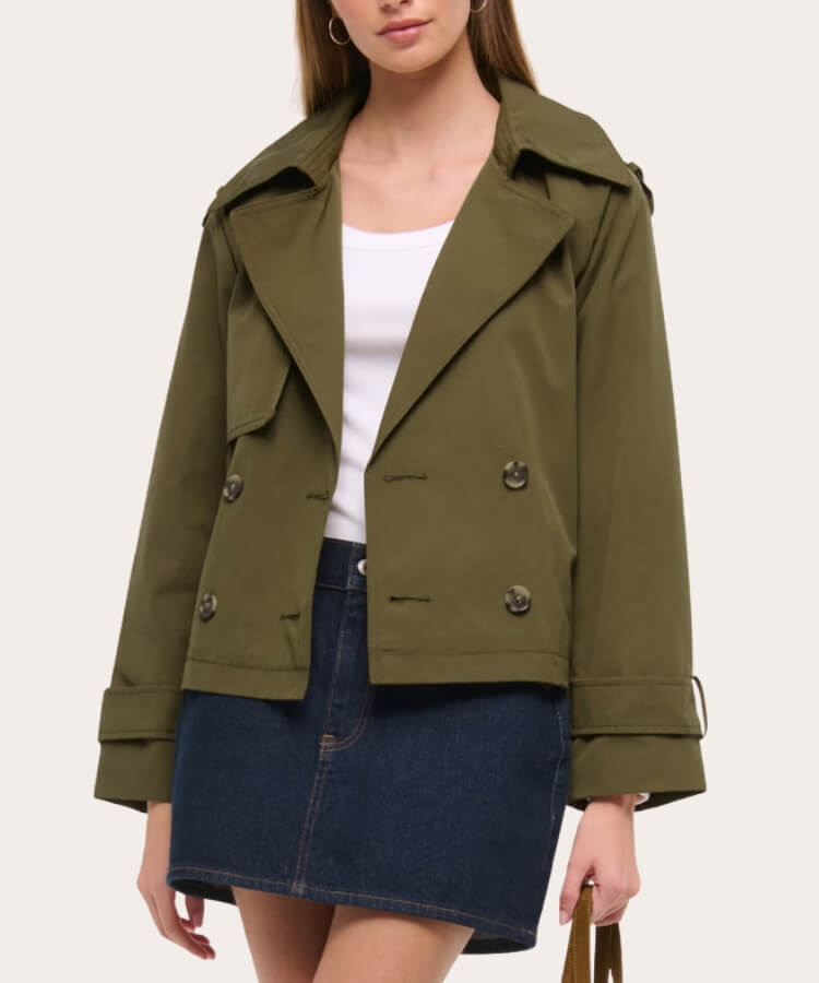 Short Trench Coat