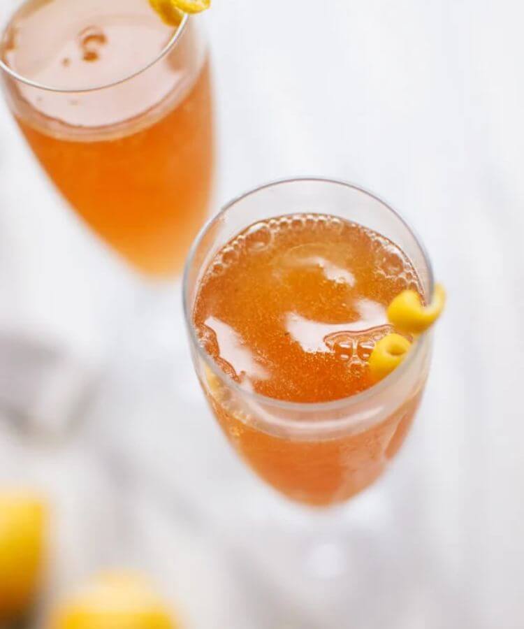 french 75 fall cocktail movie pairing