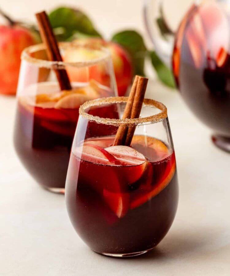 red sangria fall cocktail movie pairing