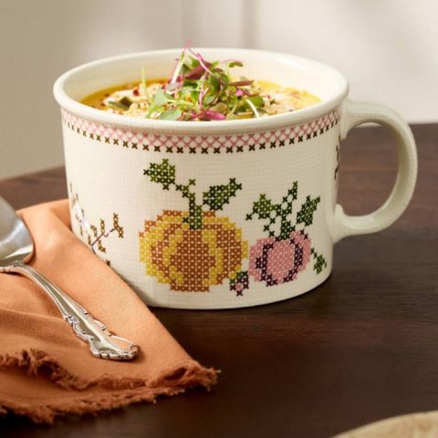 anthropologie soup mug