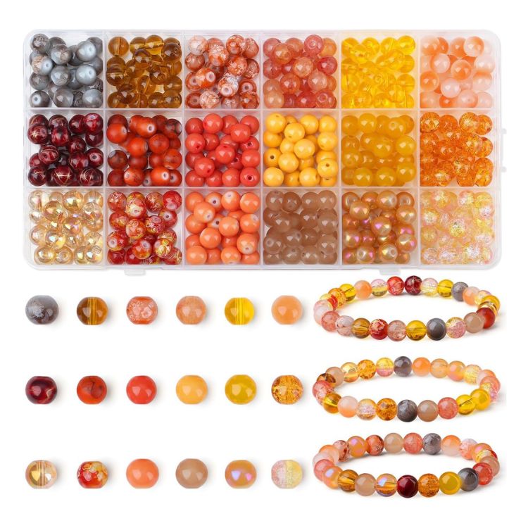 Orange Beads