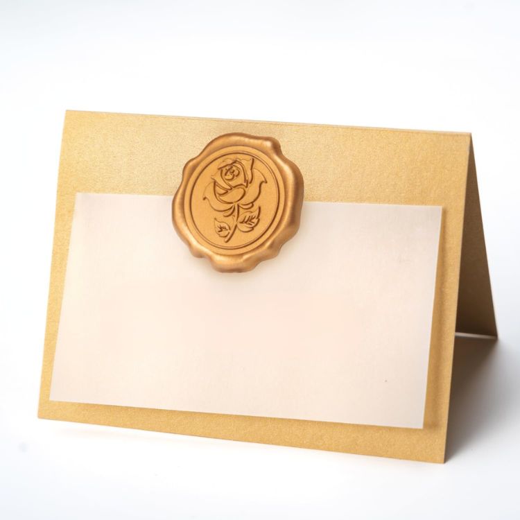 Name Cards with Wax Seal