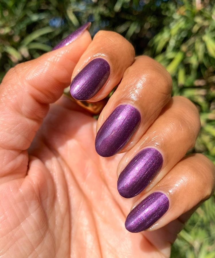 halloween nail ideas witchy purple nails