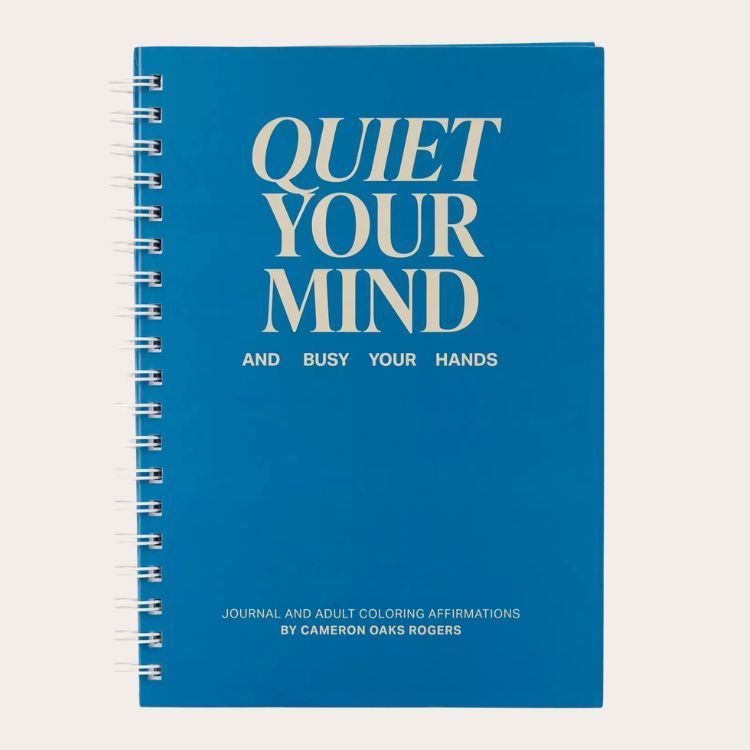 Quiet Your Mind Guided Coloring Book