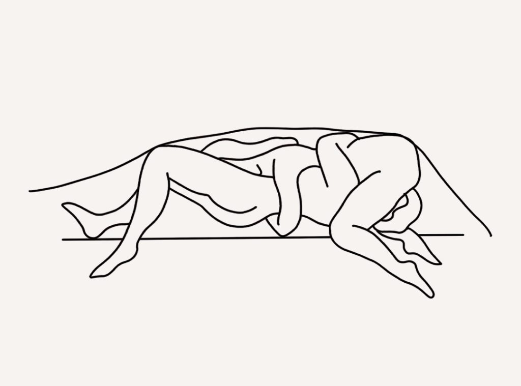 69 under the covers sex position