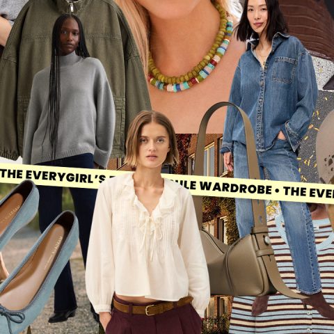 fall capsule wardrobe collage