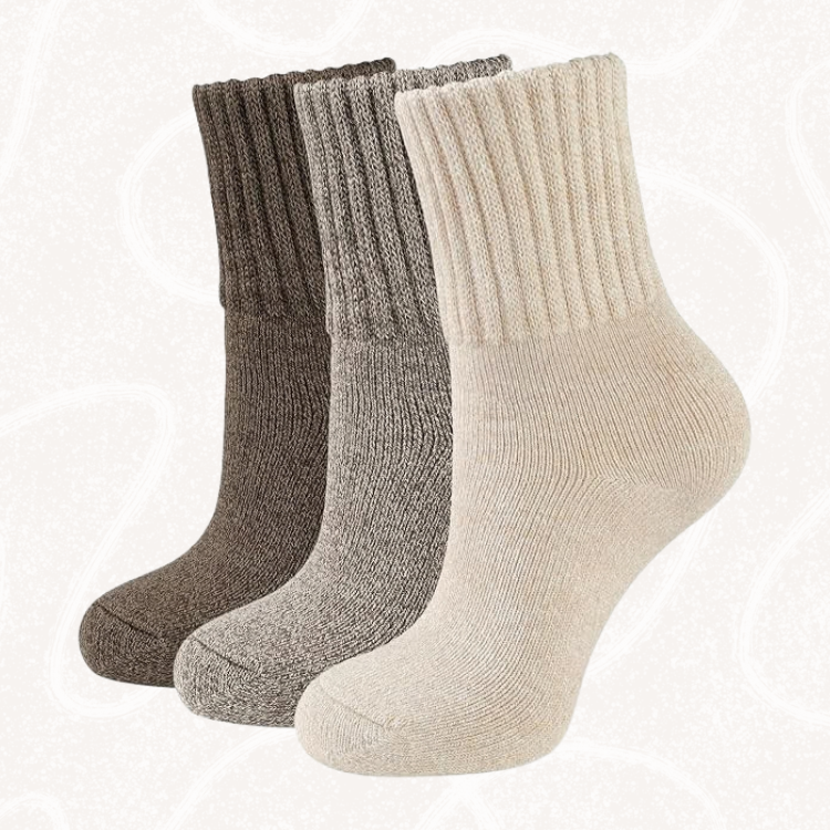Thick Crew Socks 3-Pack
