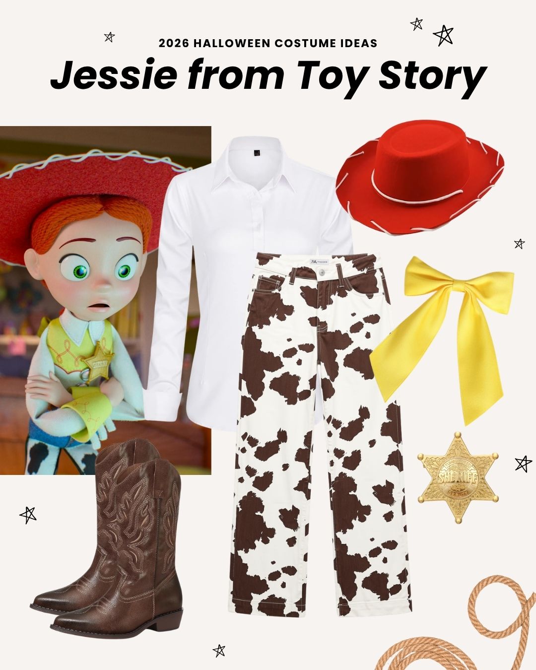 2026 halloween costume ideas - Jessie from Toy Story