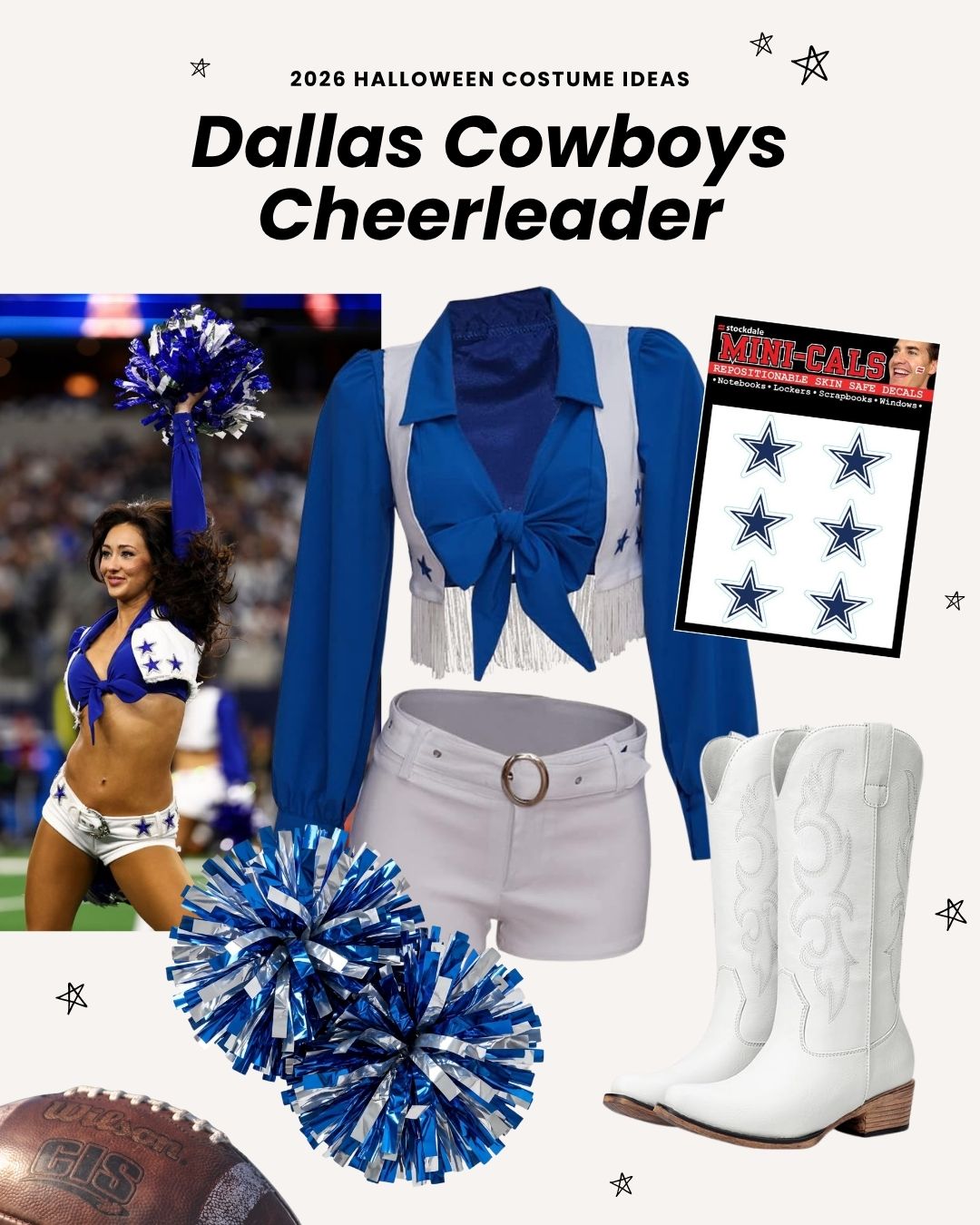 2026 halloween costume ideas - dallas cowboy cheerleaders