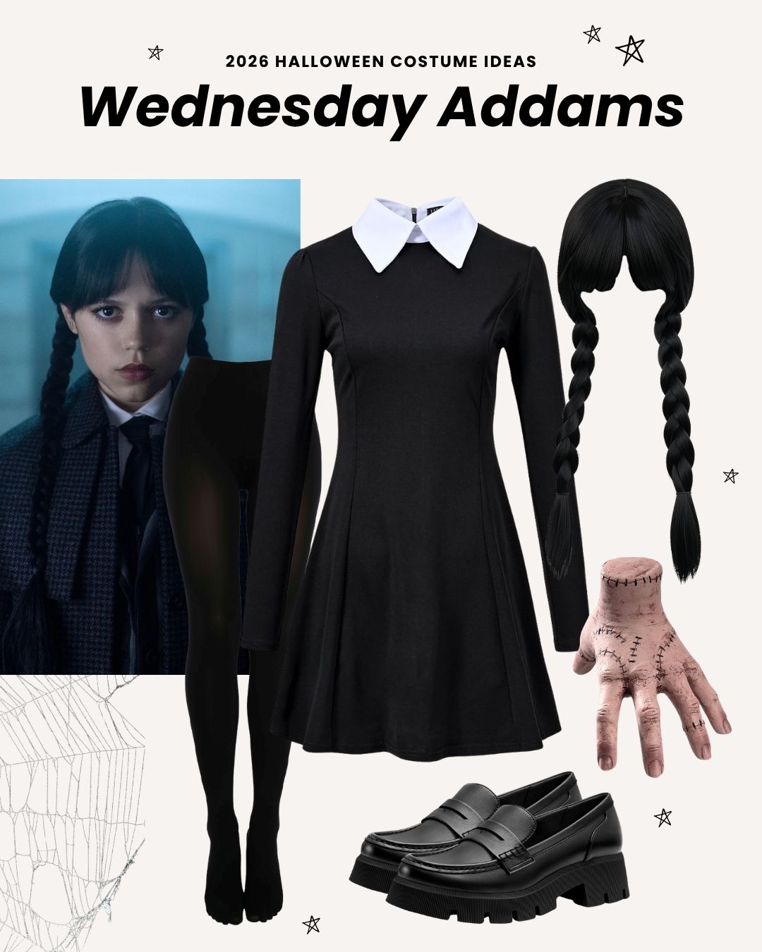 2026 halloween costume ideas - wednesday addams
