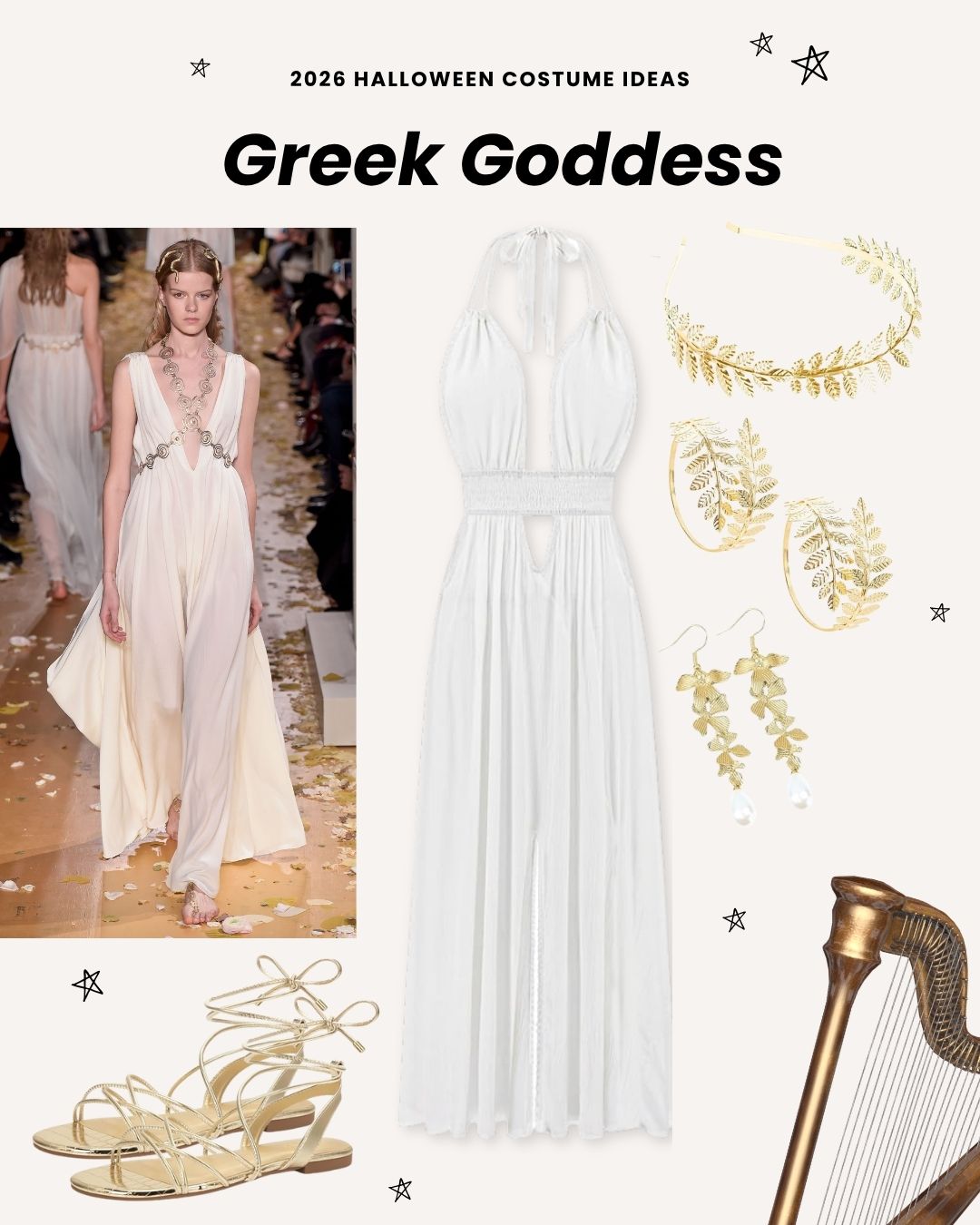 2026 halloween costume ideas - greek goddess