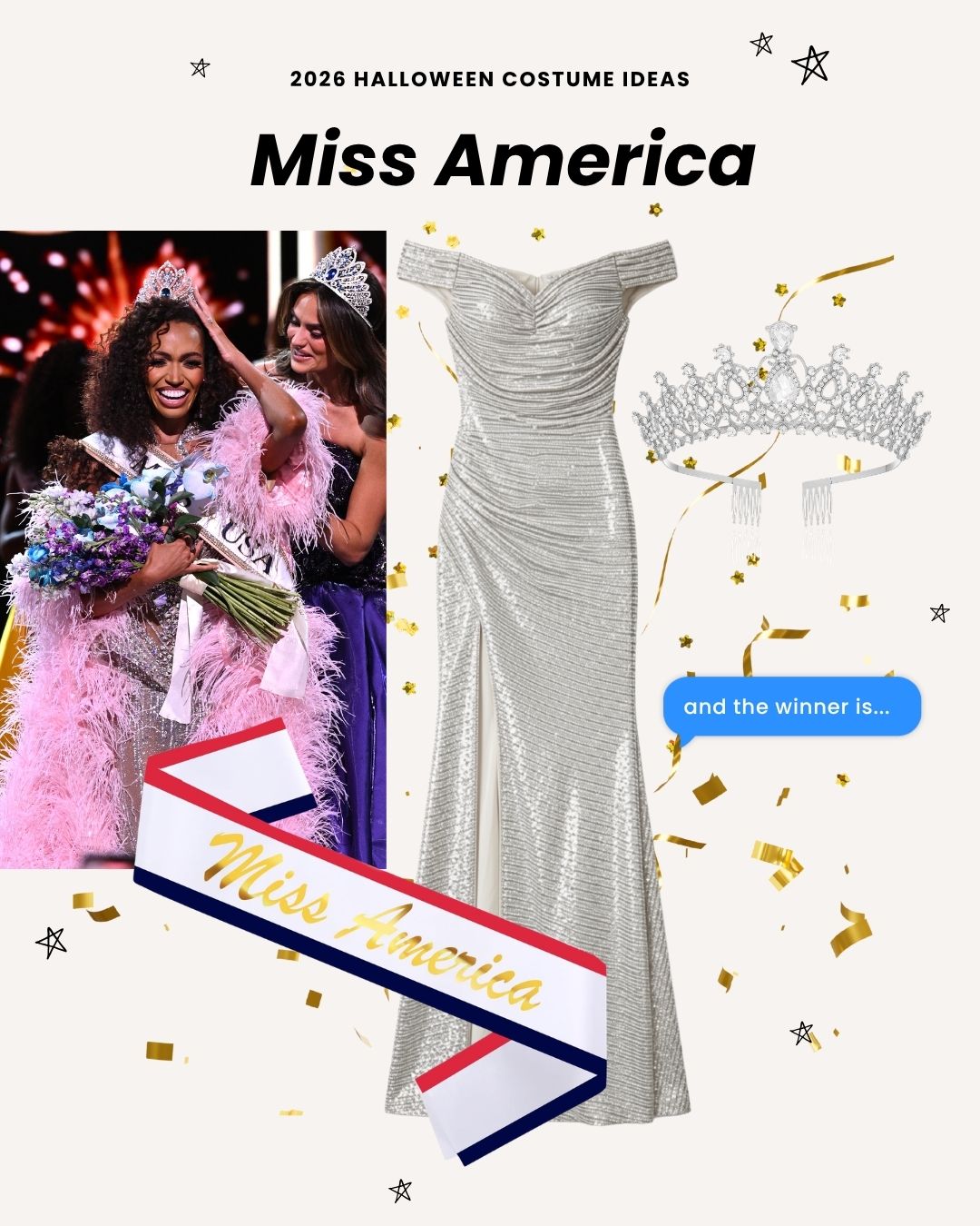 2026 halloween costume ideas - miss america miss usa