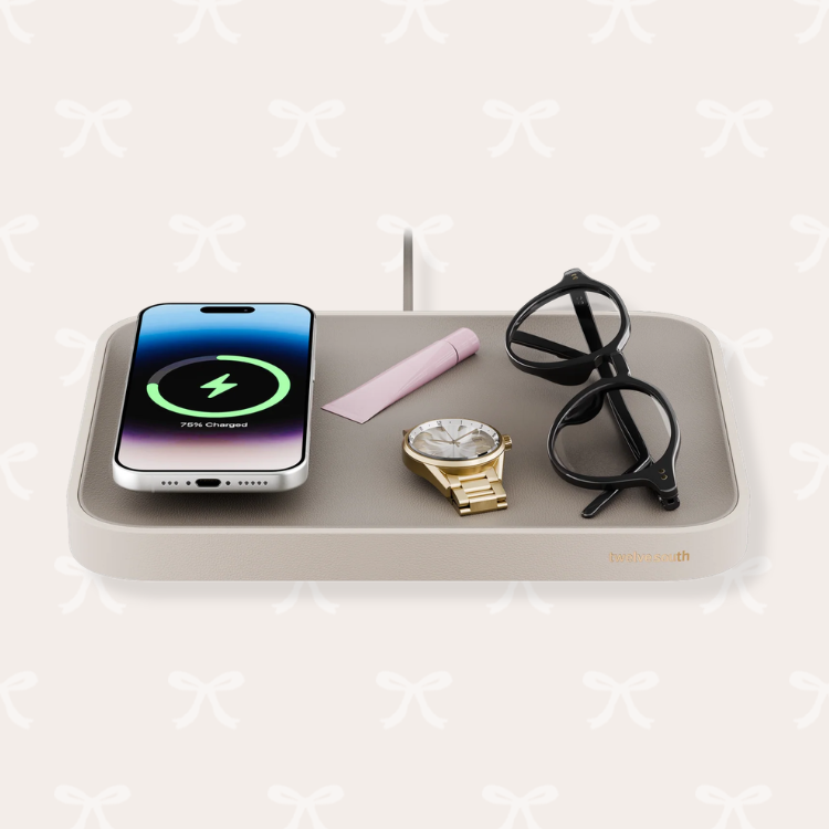 Wireless Phone Charger & Accessory Tray