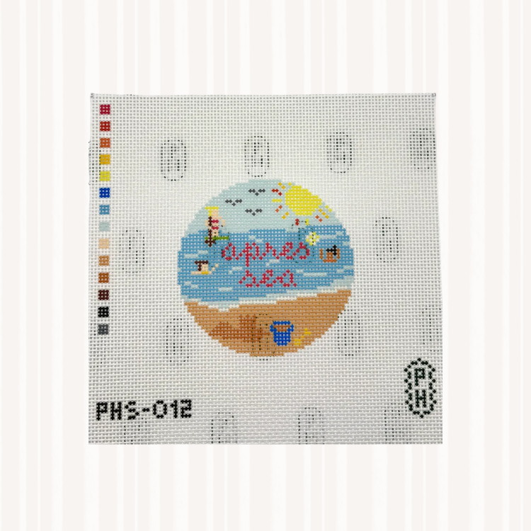 Apres Sea Needlepoint Canvas