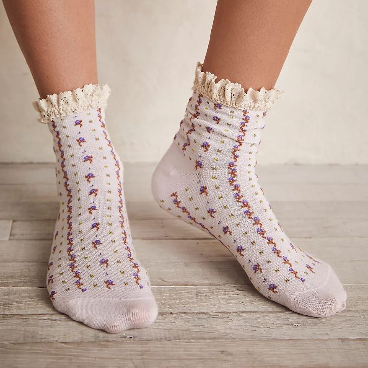Waffle Knit Socks