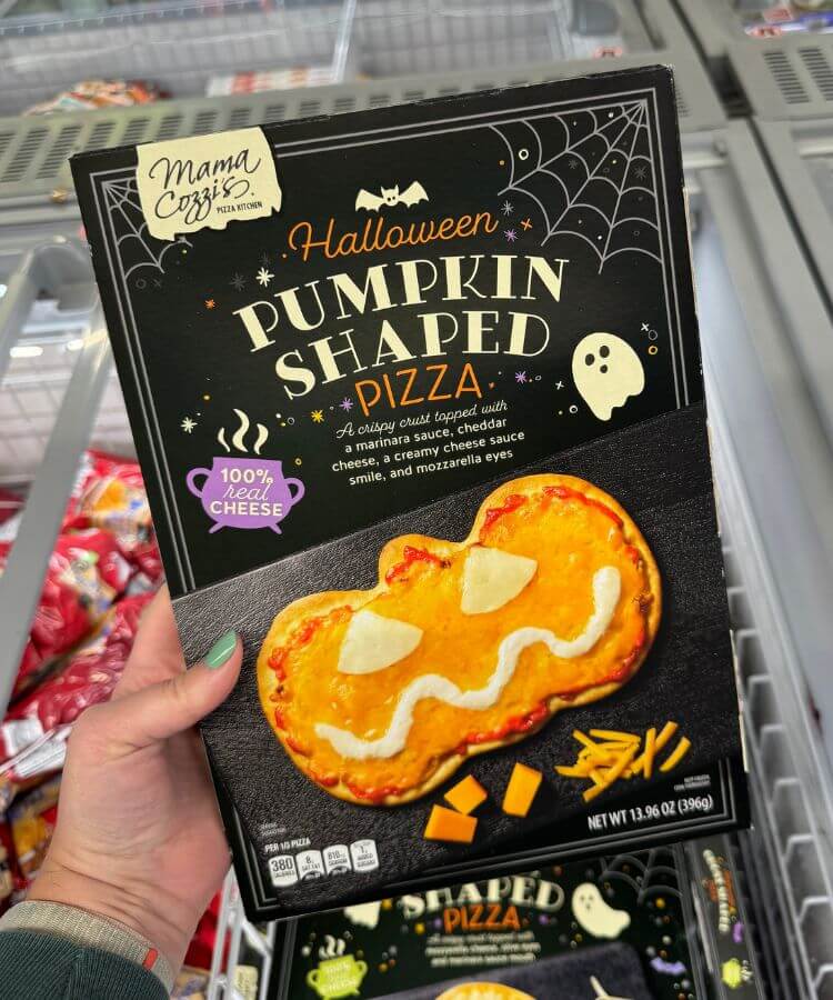 aldi fall items halloween pizza