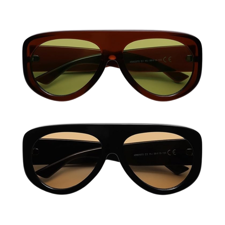 Oversized Aviator Sunglasses