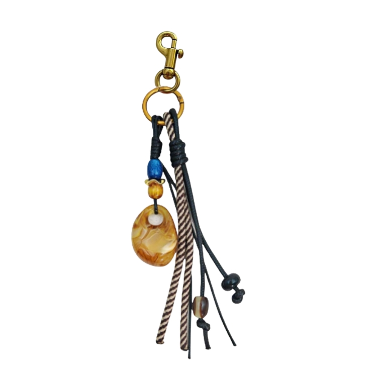 Braided Rope Bag Charm