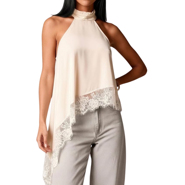 Satin Halter Top
