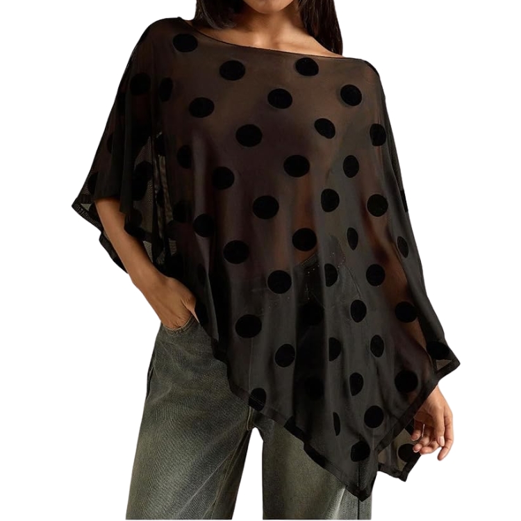 Asymmetrical Poncho