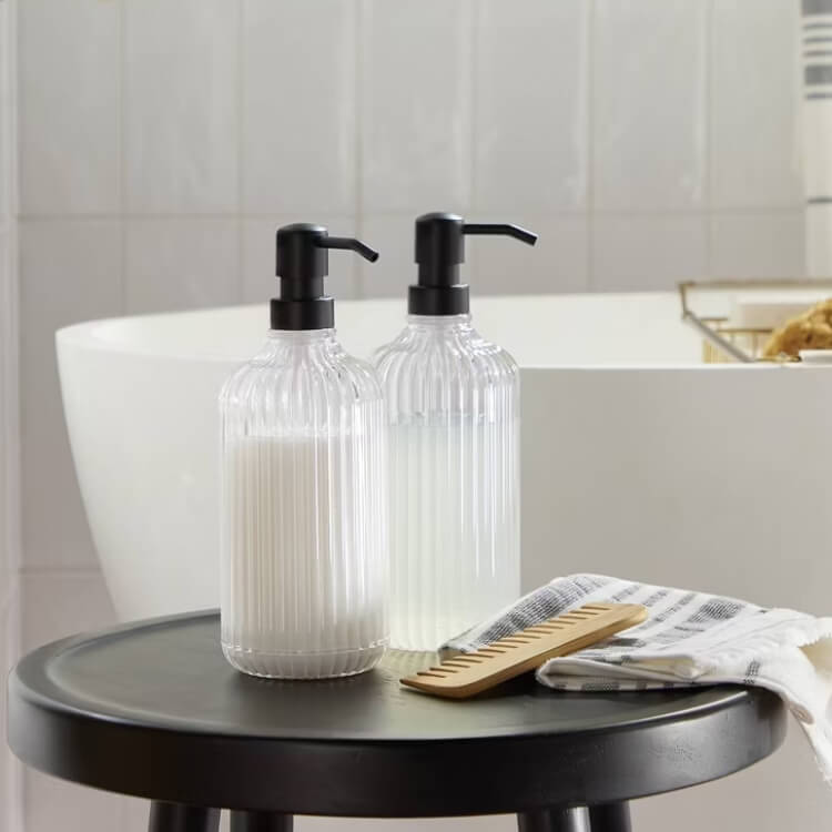 Fluted Acrylic Dispensers