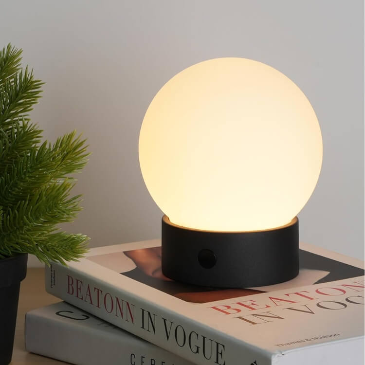 Cordless Globe Table Lamp