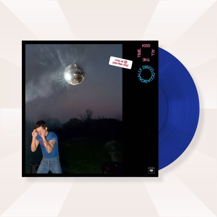 'Kiss All The Time. Disco, Occasionally.' Pop-Blue Vinyl