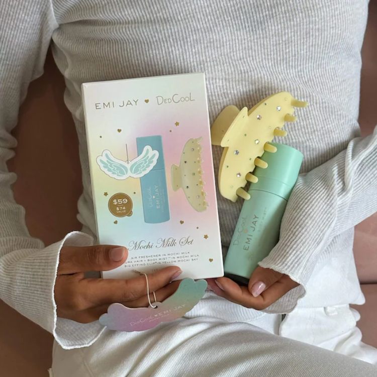 Mochi Milk Aura Hair + Body Mist Gift Set