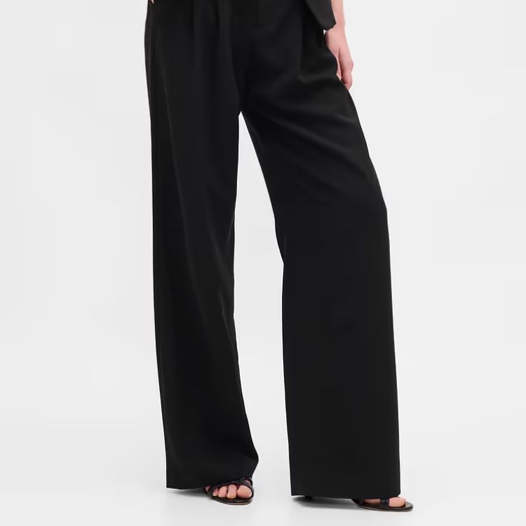 High Rise Pleated Trousers