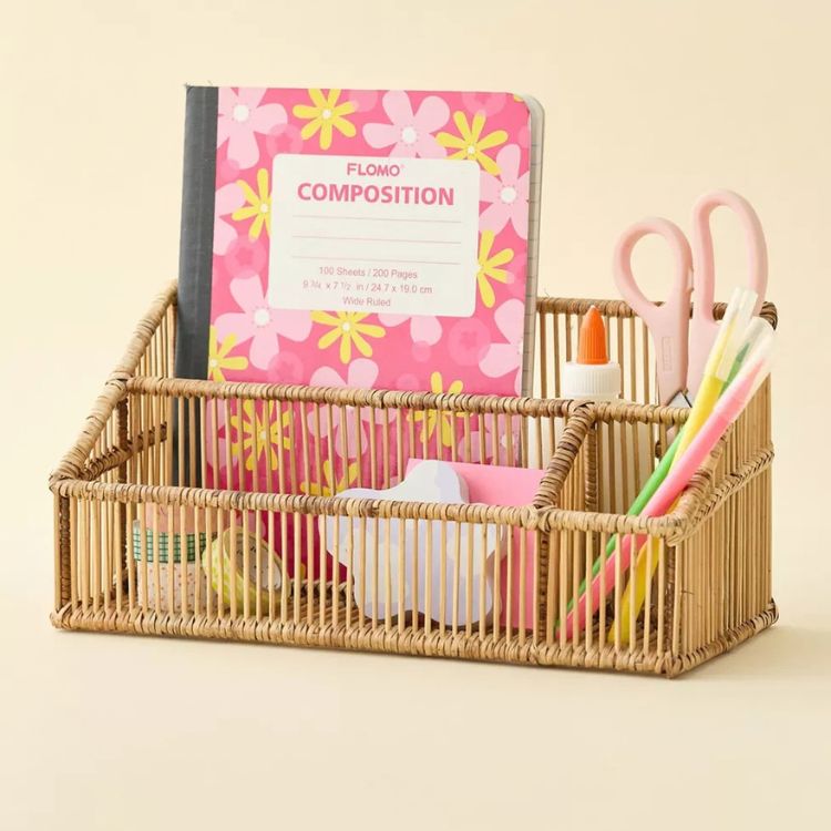 Bamboo Desk Organizer