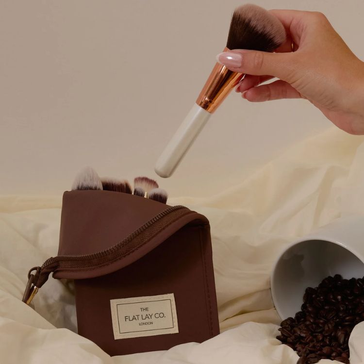 Standing Makeup Brush Case