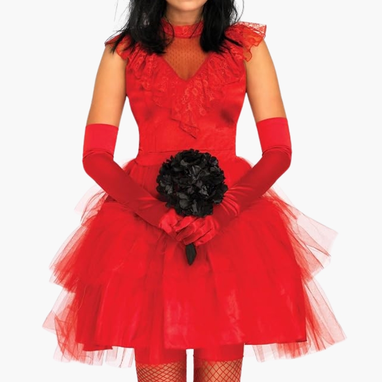 Red Tulle Dress