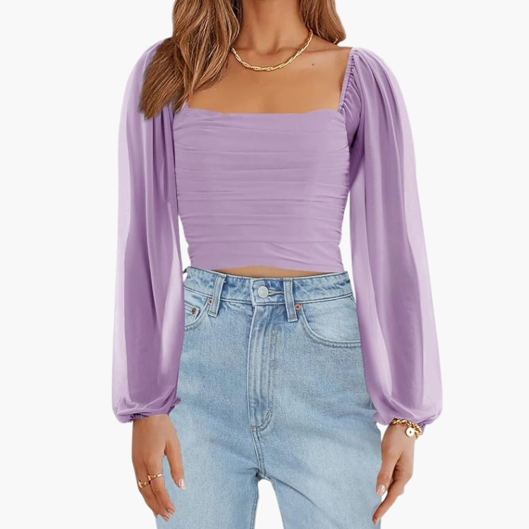 Purple Blouse