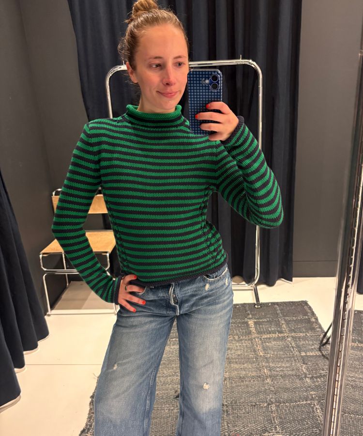 j crew rollneck sweater