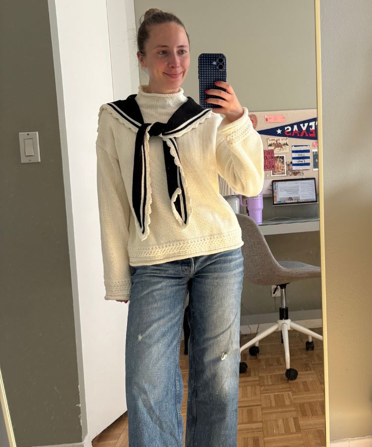 j crew rollneck sweater