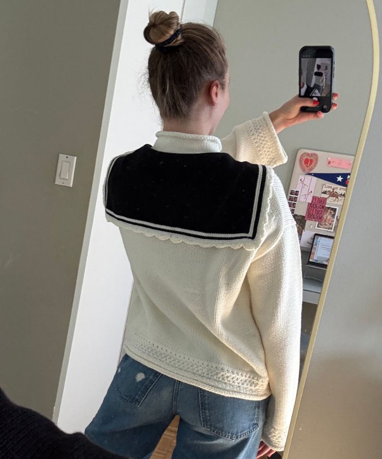 j crew rollneck sweater