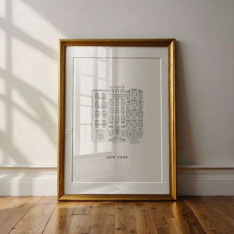 Upper East Side NYC Print