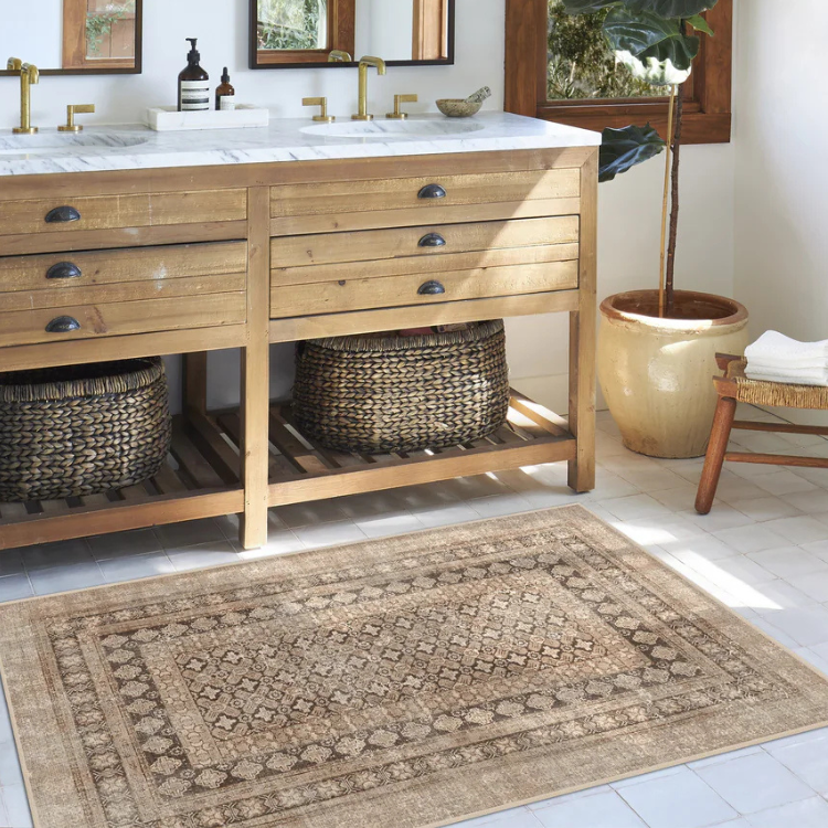 Tufted Machine Washable Rug