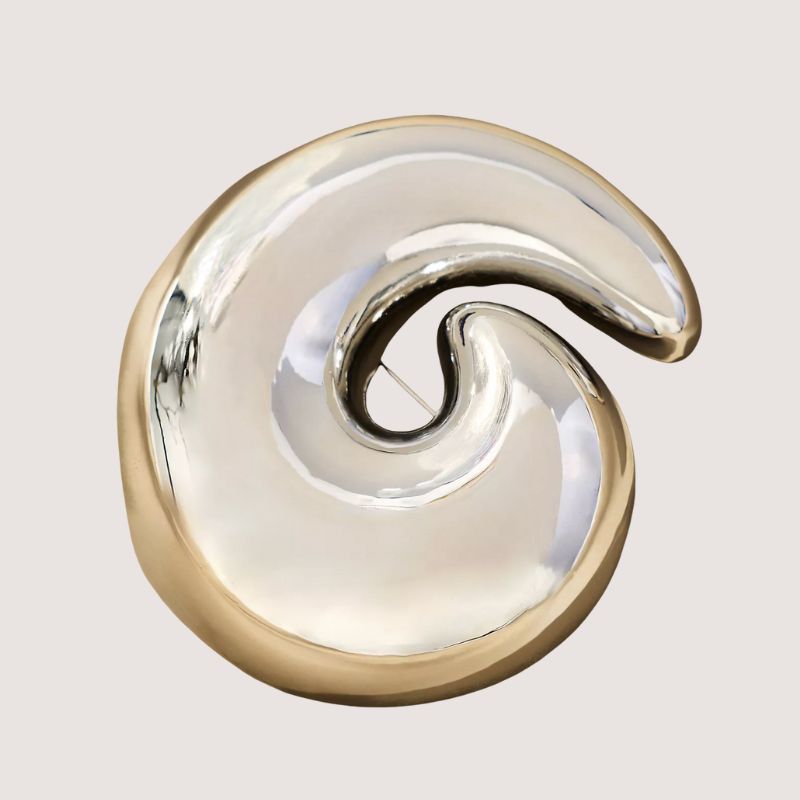 Swirl Brooch