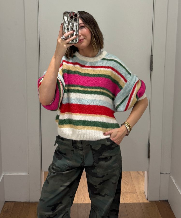 striped sweater