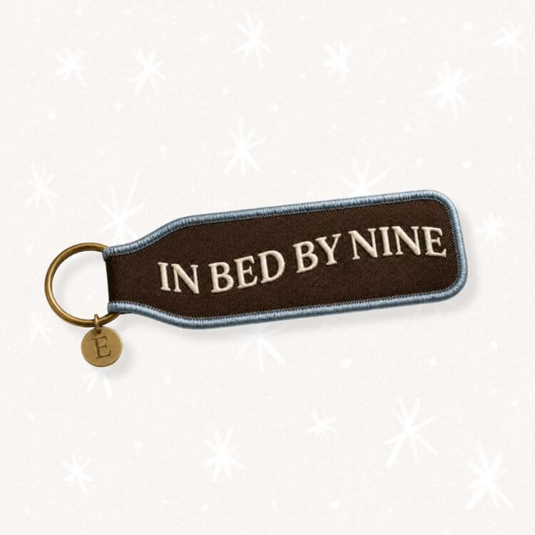 Bed by Nine Keychain