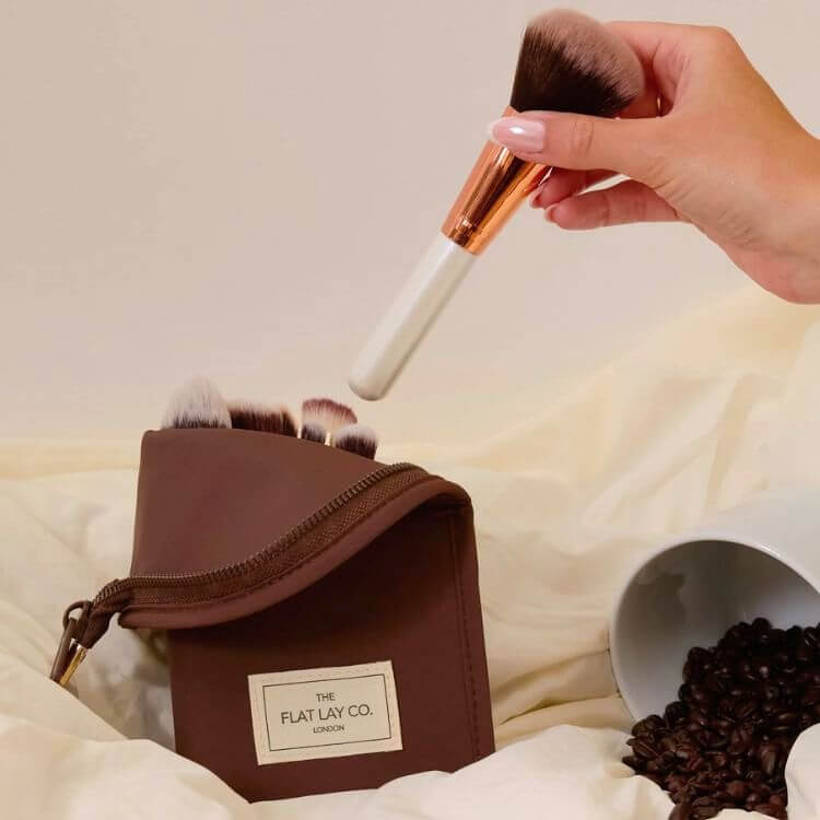 Standing Makeup Brush Case
