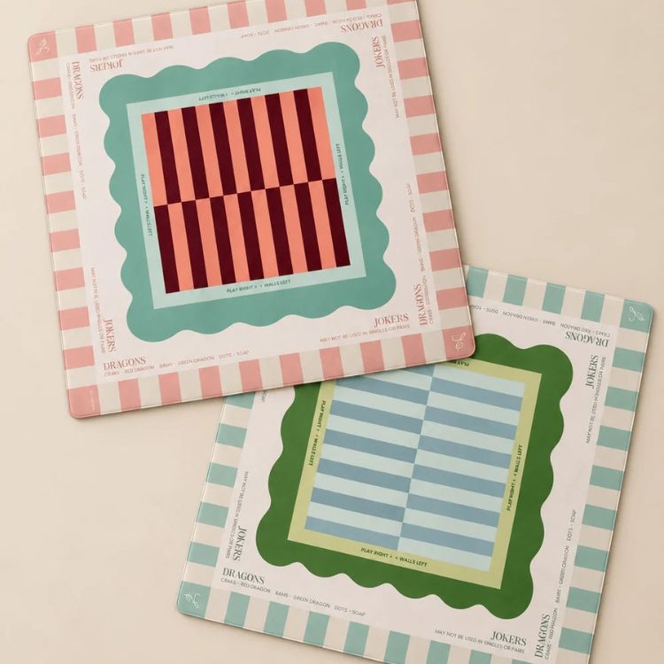 Stripe Mahjong Mat