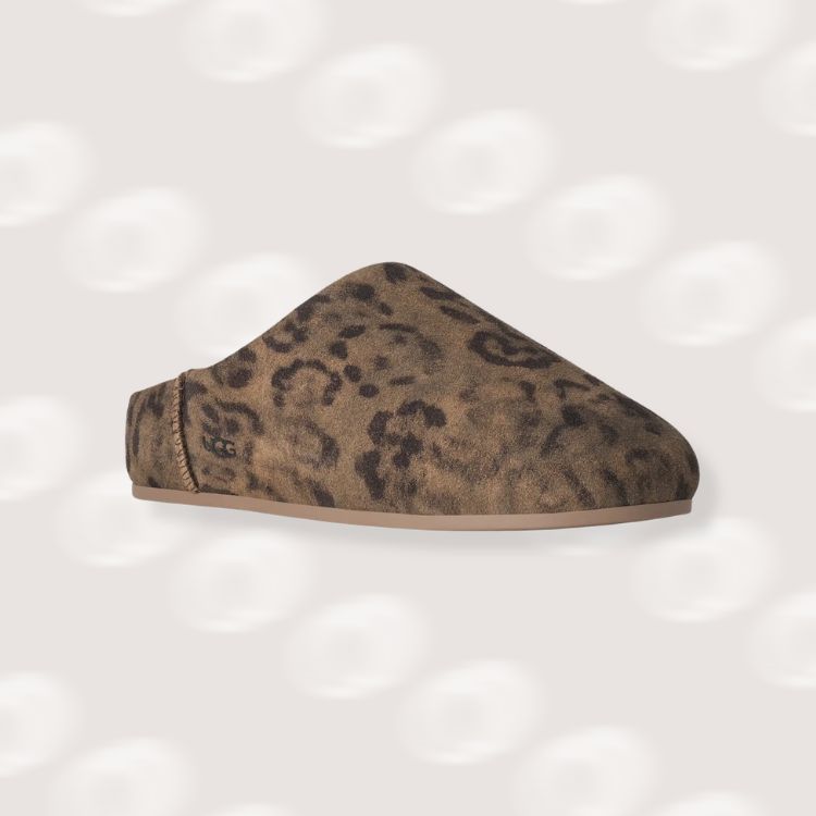 Spotted Slip-On Mule