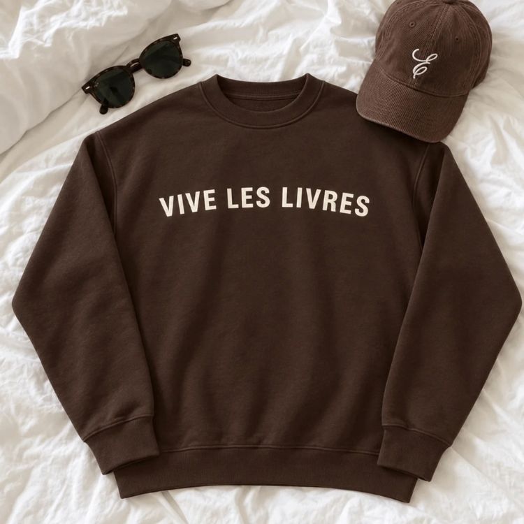 "Long Live Books" Crewneck