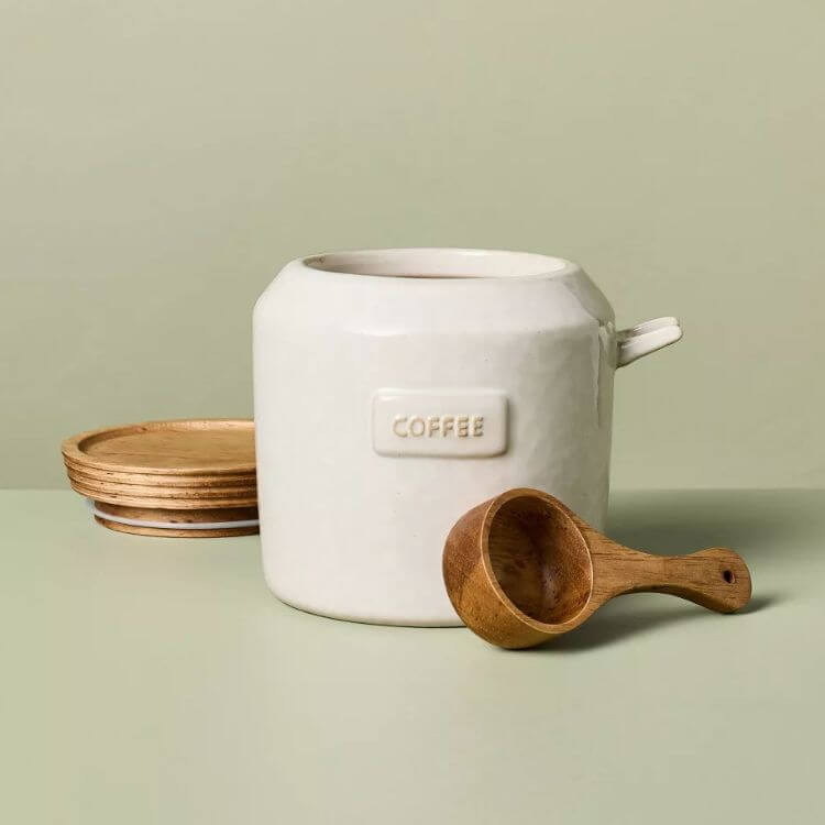 Ceramic Coffee Storage Canister