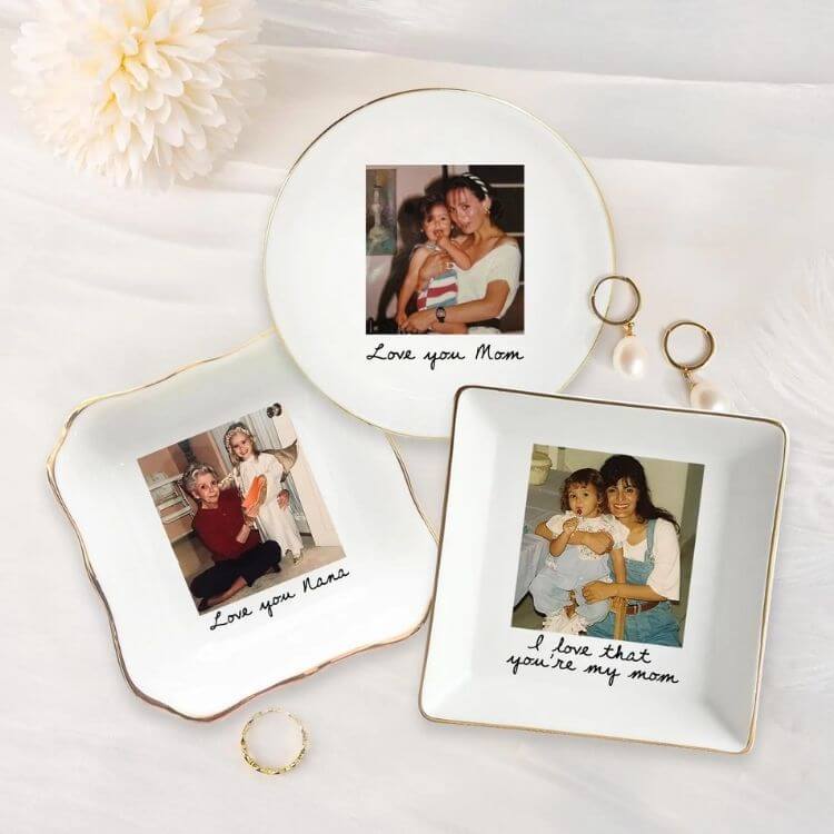 Custom Photo Trinket Tray