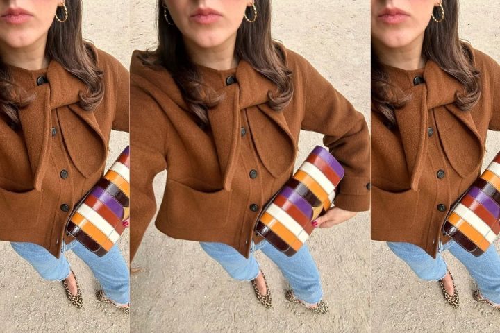 triangle scarf trend